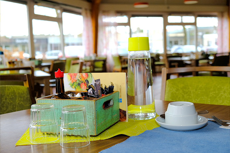 In der Stiftung Haus Zuflucht ist das Essen wie im Restaurant