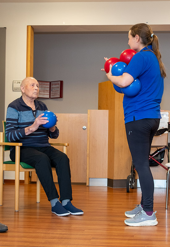 Ergotherapie im Altenheim