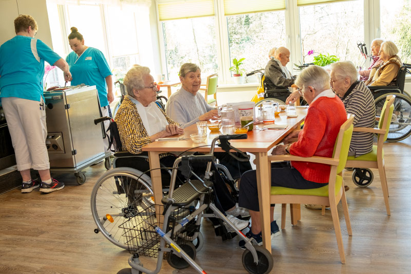 Regelmäßiges hausgemachtes Essen in der Stiftung Haus Zuflucht